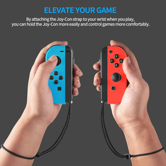 MOSAHOLL Wrist Strap for Switch Controller – 2 Pack Lanyard Replacement Parts Accessories for Joycon Controller