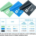 A AZURELIFE Resistance Bands - Latex-Free Exercise Bands for Strength Training, Yoga, Rehab
