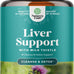 Liver Cleanse Detox & Repair - Milk Thistle Supplement for Digestion & Immune Health - Ginger Root, Choline & Dandelion Root - Herbal Liver Support with Silymarin, Beetroot & Artichoke - 70 Count