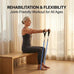 VEICK Resistance Bands - 5 Workout Bands with Handles for Home Fitness