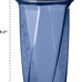 YETI Yonder Helimix Vortex Blender Shaker Bottle, 27oz, Charcoal