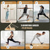 Adjustable Wooden Slant Board - 5-Angle Foldable Calf Stretcher & Squat Wedge for Home Gym