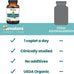 Himalaya Organic Ashwagandha Root, 2 Month Supply - Herbal Adrenal Support Supplements for Stress Relief and Energy Support - USDA Organic, Non-GMO, Vegan, Gluten Free, 670 mg, 60 Caplets
