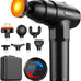 AERLANG Massage Gun with Heat for Deep Tissue Pain Relief and Muscle Percussion