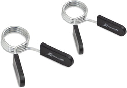 ProsourceFit Olympic Barbell Clips - Secure, Easy-Grip 2-Inch Collars for Weightlifting