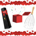 USAGA 32 Fingers Head Massager Wood Handle Scalp Relaxer