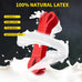 ROSAPOAR Resistance Bands - Natural Latex Workout Bands for Fitness, Stretching, Powerlifting