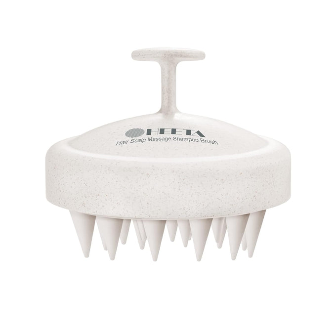 HEETA Scalp Massager for Hair Growth and Relaxation, Soft Silicone Shampoo Brush