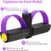 Pedal Resistance Bands with Handles, 6-Tube Tension Training for Full-Body Workout