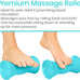 Vive Massage Ball Set for Plantar Fasciitis Relief and Hot Cold Therapy