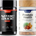 Snap Supplements Nitric Oxide Booster + Prostate Health Supplements for Men, Circulation, Stamina & Urinary Support, L-Citrulline, L-Arginine, Saw Palmetto for Men, Caffeine-Free, 60 + 90 Capsules