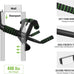 KAKICLAY Upgrade Multi-Grip Pull Up Bar with Smart Hooks - USA Patent, Warranty