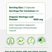 PURA VIDA MORINGA Organic Moringa Capsules, Pure Moringa Leaf Powder Single Origin for Energy, Metabolism & Immune Support, 120ct, 500mg Caps