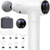 cotsoco deep tissue massage gun with 9 attachment heads and 20 speeds