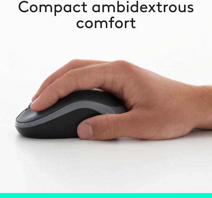 Logitech MK270 Wireless Keyboard and Mouse Combo for Windows, 2.4 GHz, 8 Multimedia Keys, PC, Laptop, Wireless Keyboard Compact Mouse Combo - Black Visit the Logitech Store