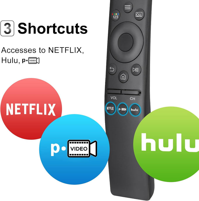 Pack of 2 Universal for All Samsung Smart TV Remote Control, Replacement Compatible for All Samsung Smart TV