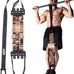 Innstar Heavy Duty Pull Up Assist Bands - Adjustable Resistance 165-265lbs with Fabric Feet/Knee Rest