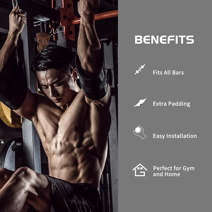 Hanging Ab Straps for Pull Up Bar: Gym Ab Sling Straps for Core Workout