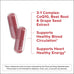 Qunol Blood Pressure Support, 3 in 1 Beets + CoQ10 + Grape Seed Extract, Beet Root Capsules that Supports Healthy Blood Circulation & Heart Healthy Energy, 60 Count (Pack of 1)