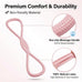 Figure 8 Resistance Bands for Full-Body Workouts - Durable Latex Bands with Handles