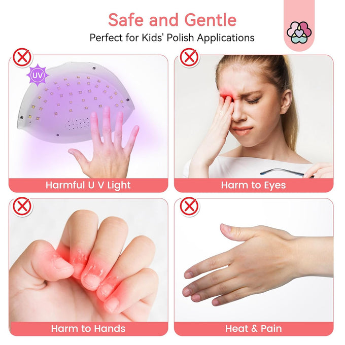SAVILAND Professional Nail Dryer: 300W Quick Drying Nail Dryer for Regular Polish Acrylic Dip Powder Nail Dehydrator Primer Nail Polish Dryer Fan with Hot & Cold Air Must Have Nail Tech Supplies