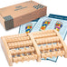 TheraFlow Wooden Foot Roller for Plantar Fasciitis Relief and Neuropathy Pain