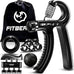 FitBeast Grip Strengthener Kit - 5 Adjustable Resistance Hand Grips for Forearm Workout