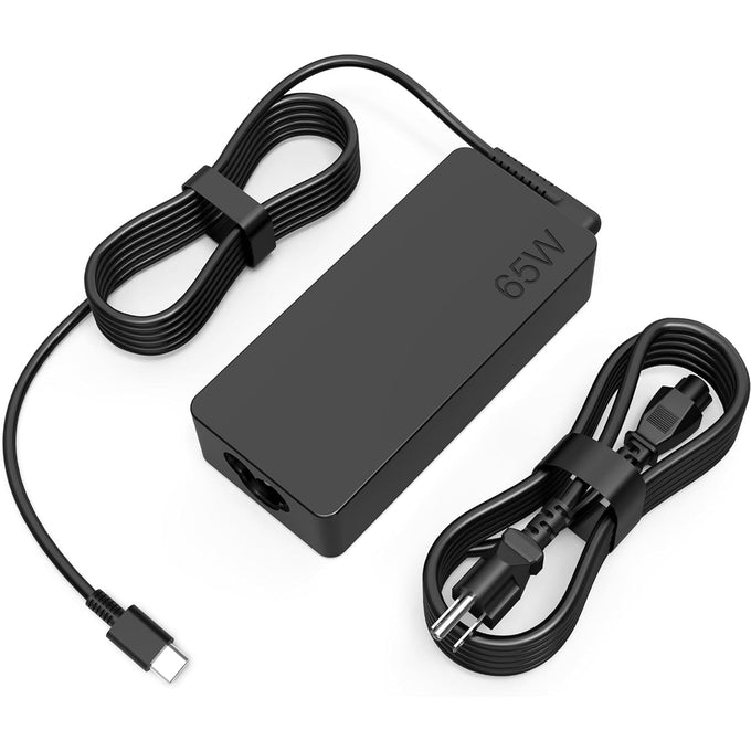 65W USB C Laptop Charger Compatible with Lenovo ThinkPad X1 X13 T14 T15 E14 E15 T480s T490 E480 Yoga 7i 9i Thinkbook 13s 14 15 16 Plus G4 65W 45W Computer Charger USB Type C AC Power Adapter