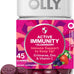OLLY Active Immunity Gummy, Elderberry, Zinc, Vitamin C, Berry Flavored, 15 Day Supply