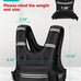 Adjustable Weighted Vest with Storage Pockets - Perfect for Workout, Running, Walking