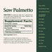 Nature's Bounty Saw Palmetto Support for Prostate and Urinary Health, Herbal Health Supplement, 450mg, 250 Capsules