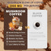 Mushroom Coffee Blend with 6 Adaptogenic Mushrooms for Energy and Immune Support