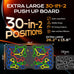 AERLANG Extra Large 30-in-1 Push Up Board for Full-Body Strength & Cardio