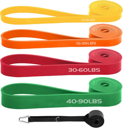 Resistance Bands for Full Body Workout - Durable, Versatile, Portable Home Gym Equipment