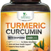 Turmeric Curcumin Supplement - 2400mg Organic Turmeric Per Serving