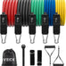 VEICK Resistance Bands - 5 Workout Bands with Handles for Home Fitness
