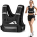 Adjustable Weighted Vest with Storage Pockets - Perfect for Workout, Running, Walking