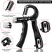 Hand Grip Strengthener 2 Pack - Adjustable Resistance 10-130 lbs, Forearm Exerciser for Muscle Building & Injury Recovery