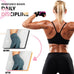 3-Level Fabric Resistance Bands for Strength Training, Rehab, Yoga