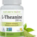 Nature's Trove L-Theanine 200mg 120 Vegetarian Capsules