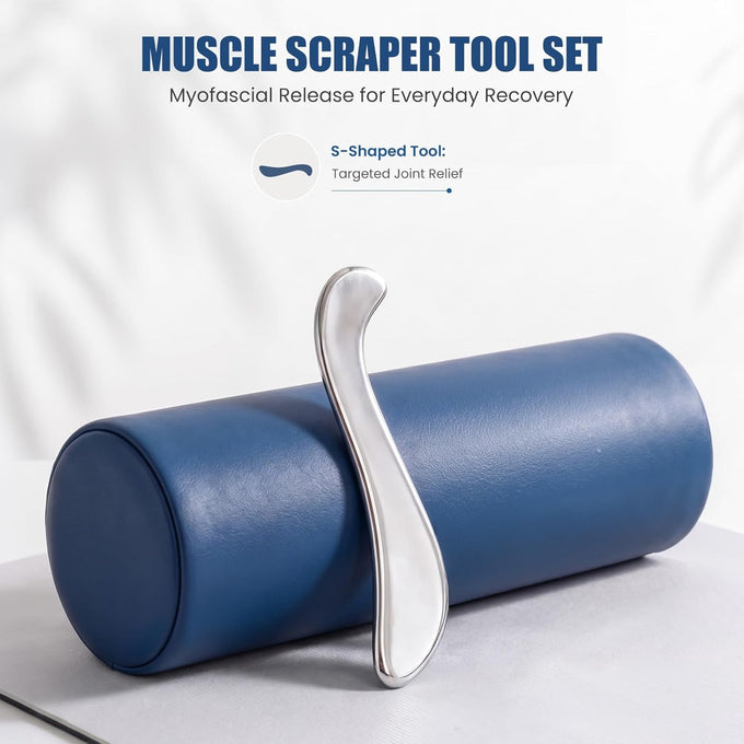Stainless Steel Muscle Scraper Tool for Physical Therapy and Myofascial Release