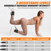 KUTIZE Adjustable Ankle Resistance Bands for Full-Body Workouts