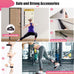 Resistance Bands with Handles for Women - 5 Levels, Yoga, Pilates, Therapy
