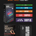 SUNPOW Pull Up Assist Bands: Resistance Bands for Home Workouts, Strength Training & Mobility