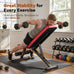 NICEPEOPLE Adjustable Weight Bench for Home Gym, 660LBS Capacity