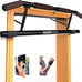 AmazeFan Pull Up Bar Doorway with Ergonomic Grip - Home Gym Chin-Up Frame