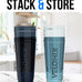 VELOMIX 28 Oz Protein Shaker Bottle, 4-Pack, Leak-Proof, Dishwasher Safe