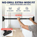 Squatz Adjustable Doorway Pull-Up Bar with Level, Locking Mechanism & Foam Grips