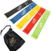 Fit Simplify Resistance Loop Bands - Set of 5 with Carry Bag & Guide