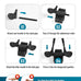 2026 Upgraded Automatic Rebound Ab Roller with Elbow Support for Core Strength Training